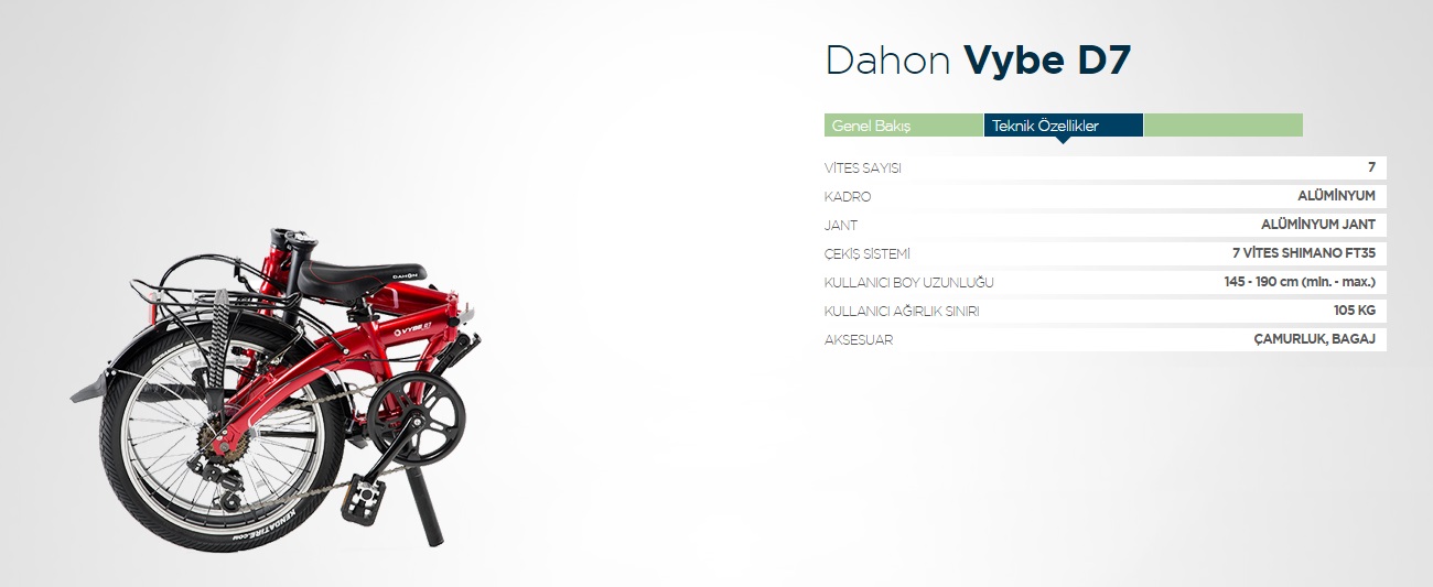 Dahon vybe hot sale d7 2017